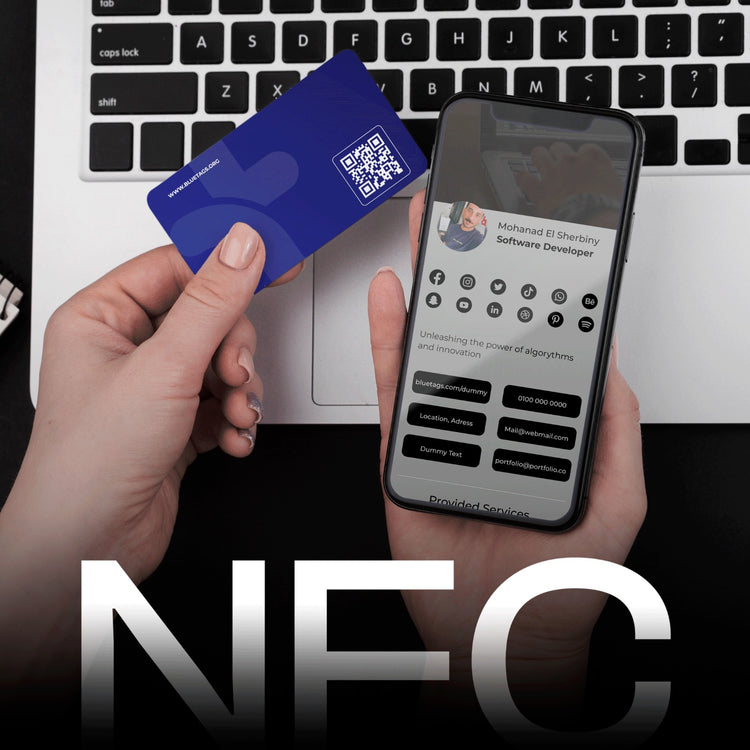 Blue Tags NFC & QR Code Products