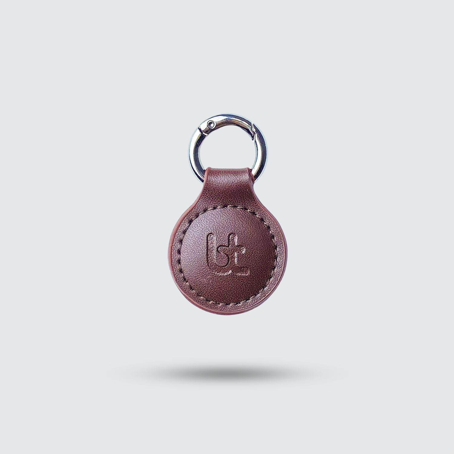 Blue Tags Natural NFC Leather keychains