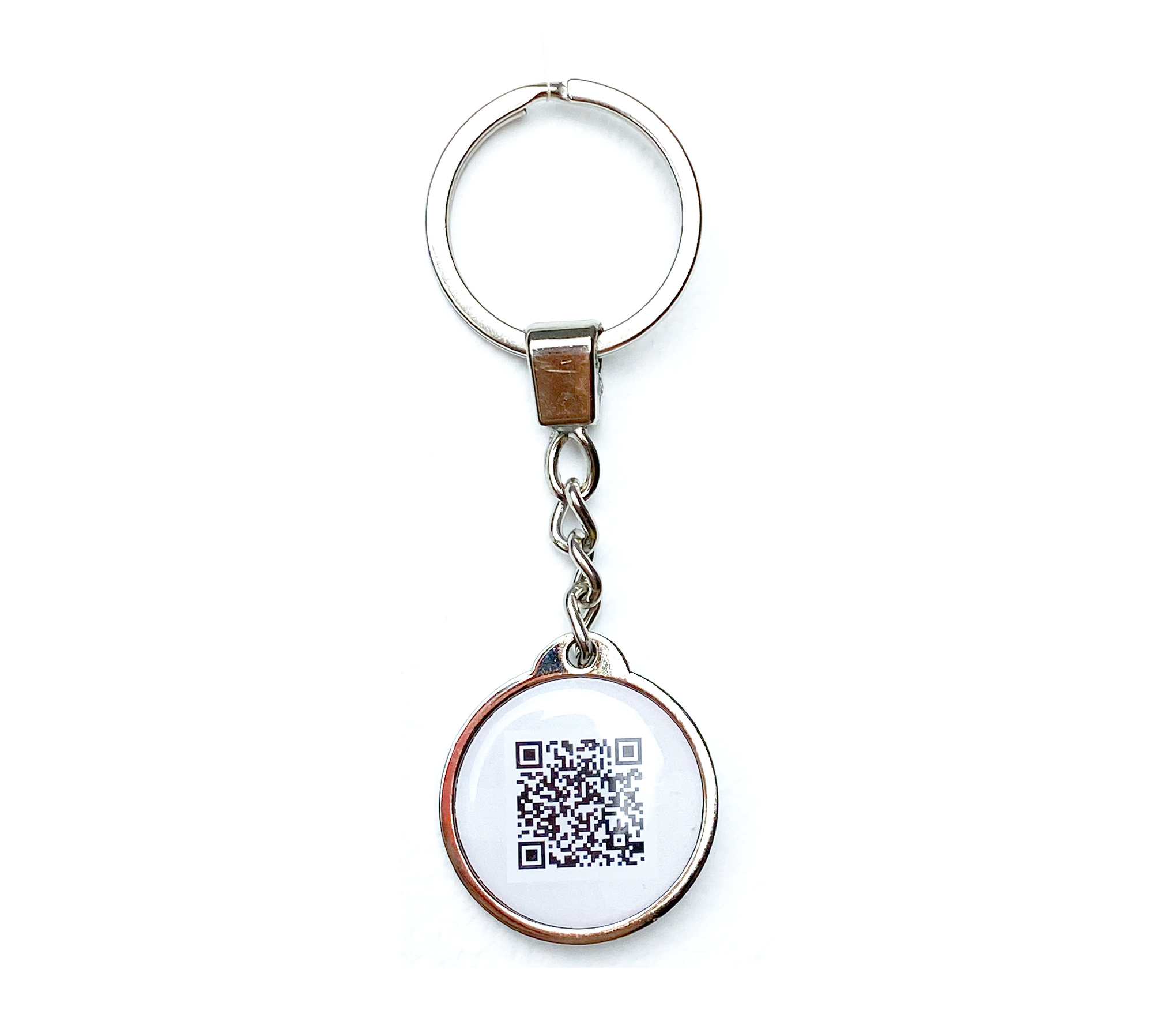 Blue Tags NFC Smart Metal Keychain